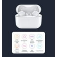 thumbnail image 5 of Bluetooth True wireless earbuds-in-Ear, wireless charging ,Active noise cancellation, transparency mode ,dual microphone ,sweat proof. Color : White, 5 of 6