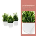thumbnail image 1 of OULII 3Ud Planta Artificial En Maceta Para Interior De Y Oficina, 1 of 8