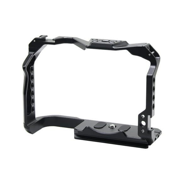 Aluminum Camera Cage Frame For DSLR Cameras Featuring 1/4 and 3/8 Screw Holes For Versatiled Use
