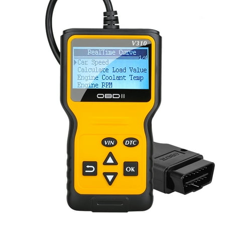 TSV OBD2 Scanner Auto Car OBDii 2 Code Reader Diagnostic Scan Tool Check Engine Light Trouble Codes