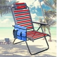 thumbnail image 4 of Bolsa organizadora para reposabrazos de silla, organizador de almacenamiento para acampada en la playa, bolsa colgante lateral para silla al aire libre, 4 of 5