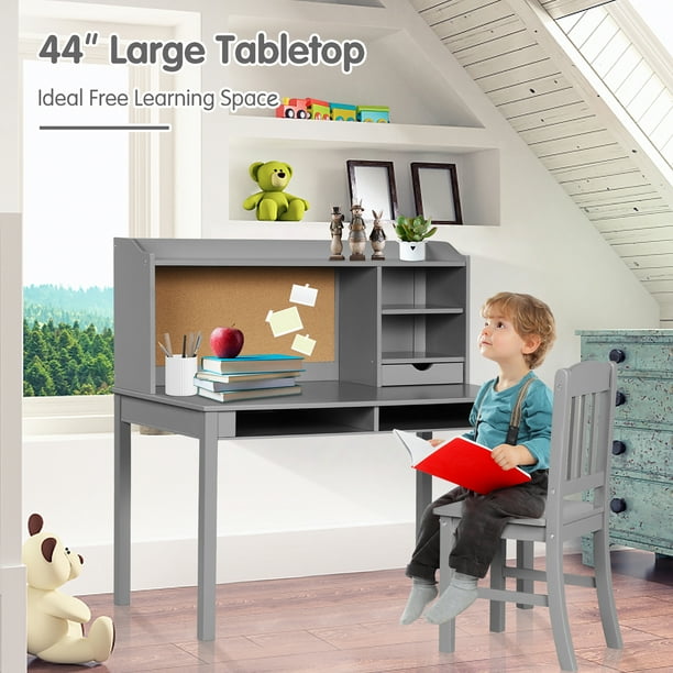 Kids desk outlet set