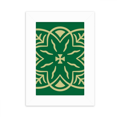 thumbnail image 1 of Verde estilo Patron decorativo de Talavera Marco de Fotos de escritorio imagen Blanco Pintura arte 5x7 pulgadas, 1 of 4