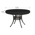 thumbnail image 6 of Covers&All Round Table Top Cover, 12 oz Waterproof & UV-resistant (41"Diameter x 4"H Inches, Black), 6 of 7