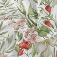thumbnail image 2 of 60 Inch Round Tablecloth - Colorful Flowers Waterproof Washable Fabric Table Cloth Lace Table Cover Tabletops for Dining, Kitchen, Wedding and Parties House Decor, 2 of 7