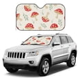 thumbnail image 3 of Bingfone Cartoon Flat Mushrooms Car Windshield Sunshade,Sun Foldable Sun Shield Sun Visor for Car - Small, 3 of 9