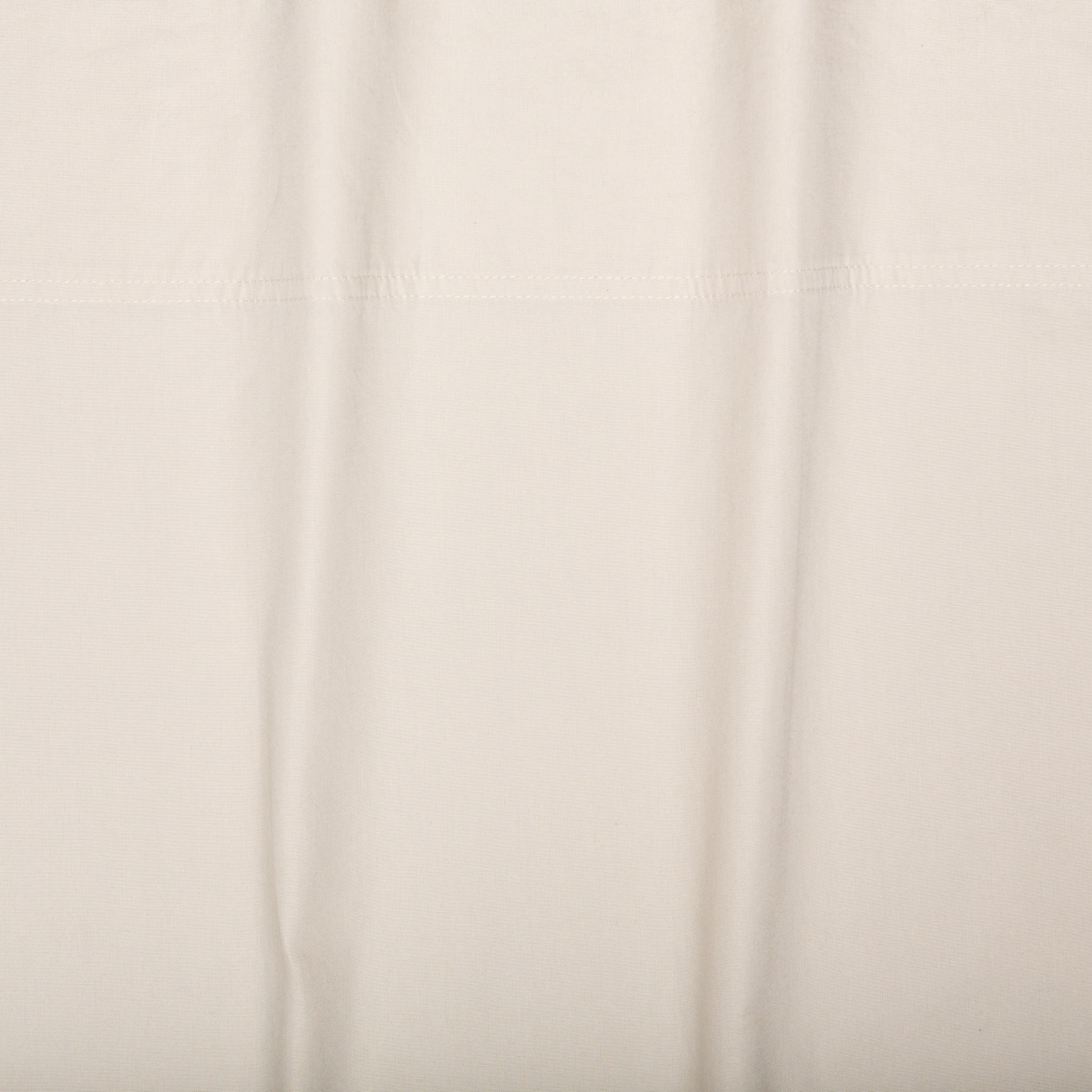 Better Homes & Gardens Washed Cotton Percale 300 Thread Count Sheet Set, King, Beige
