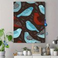 thumbnail image 4 of Kingfisher Bird Canvas Print Wall Art for Living Room Bedroom Office Cafe Hallway Wildlife Decor, 4 of 8