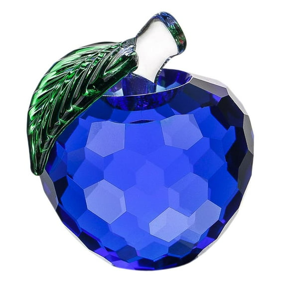 Pisapapeles de Manzanas de Cristal, Manzanas de Cristal , Azul 4x5.5cm