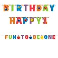 thumbnail image 1 of Amscan 1er Anniversaire Elmo Lettre Bannière Kit Fête Fournitures Elmo Sésame Rue Plaisir d'Être un!, 1 of 2