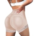 thumbnail image 1 of Srbtv-women Body Shaper Padded Butt Lifter Panty Butt Hip Enhancer Fake Bum Shapwear Briefs Push Up Shorts, 1 of 2
