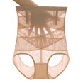 thumbnail image 4 of Fajas Pantalones ajustados para mujer, cintura alta, levantador de glúteos, traje moldeador elástico (Beige S) Ygjytge multicolor Única para Mujer, 4 of 7