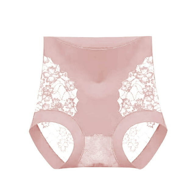 Fajas moldeadoras de cintura alta para mujer, de encaje, estilo fino, para abdomen, realce de glúteos, de nailon