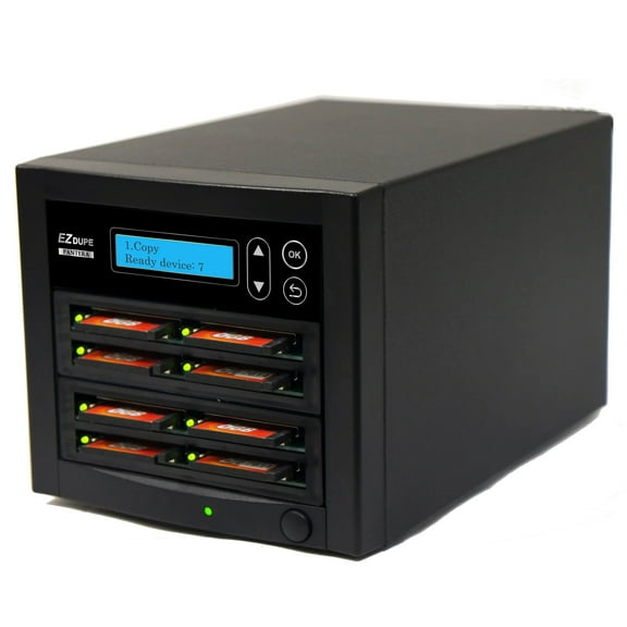 EZ Dupe Pantera 1 to 7 CF / MicroDrive Duplicator & Eraser (DoD Compliant)