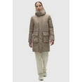 thumbnail image 4 of Marikoo Women's Mid-Length Winter Coat with Hood - Weather-Resistant - Nanami XVI, 4 of 11