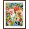 thumbnail image 2 of Art.com Secret Garden Floral III Art Print by Karen Fields, Brown Frame Wall Art, 23" x 29", 2 of 5