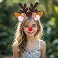 thumbnail image 2 of Christmas clothes Christmas decorations K'ids Reindeer Elegant Style Outfit For Holiday Parties And Festive Events santa suit, 2 of 9