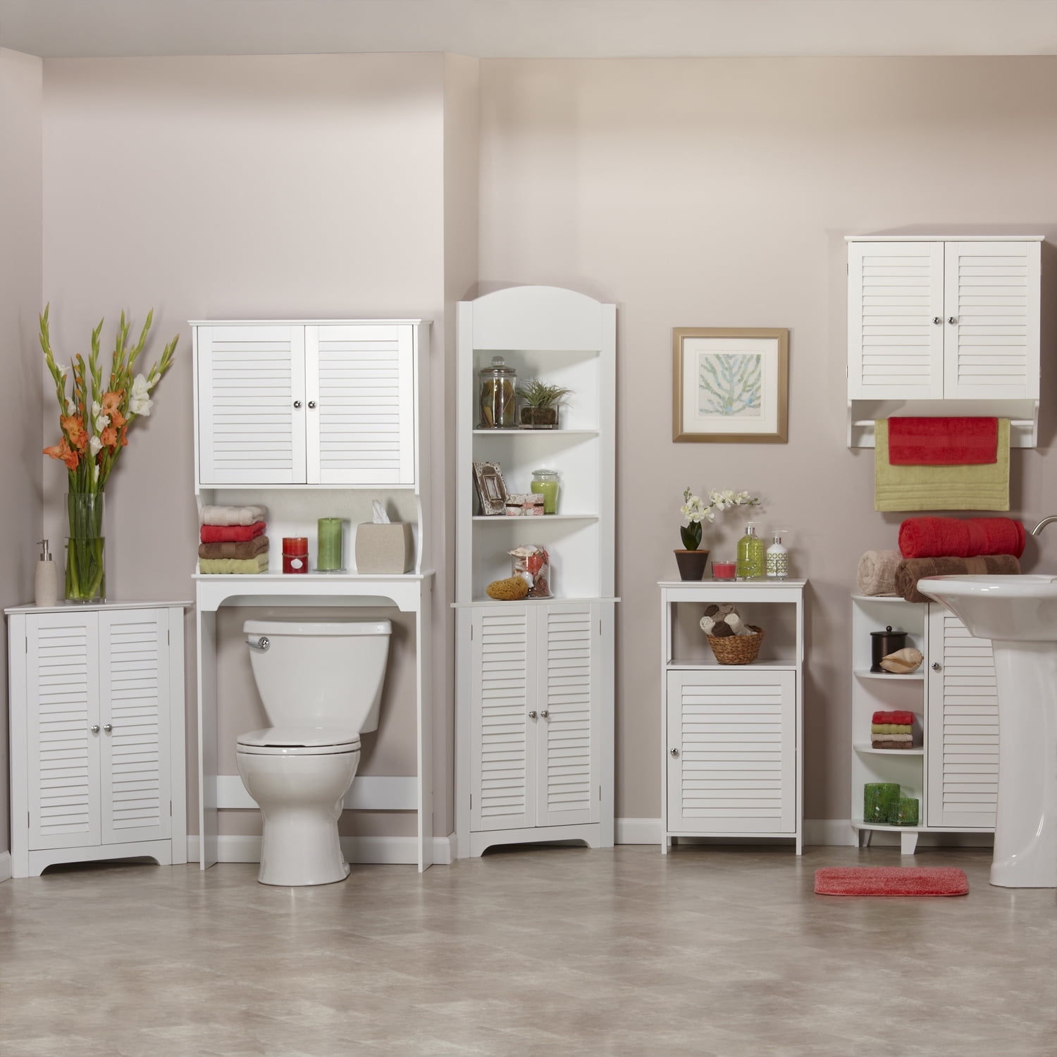 Riverridge Home Ellsworth Collection 2 Door Wall Cabinet White Riverridge Home Ellsworth Collection 2 Door Wall Cabinet White Com