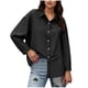 thumbnail image 4 of AUNVITO Women's Long Sleeve Blouse Business Casual Shirt for Spring and Autumn Seasons with Soft Draping Texture, 4 of 9