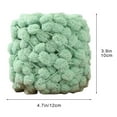 thumbnail image 3 of Fwttom Bobble Yarn for Crocheting, Colorful Hand Knitting Pompom Yarn, Soft Cotton Yarn for Crocheting Blankets, Bags & Scarves, 1 Skein (100g), 3 of 6
