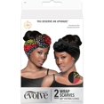 thumbnail image 1 of YWC-Evolve Wrap Scarf 2-Pack Tribal, Black, 1 of 4