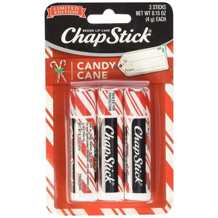 Chapstick Limited Edition Candy Cane a Pack of 3