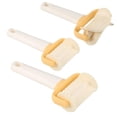 thumbnail image 1 of EeaseCA 1 Ensemble 3 Pcs Outil de Coupe de Pâte en Plastique Grande Vague Ronde Beige, 1 of 7