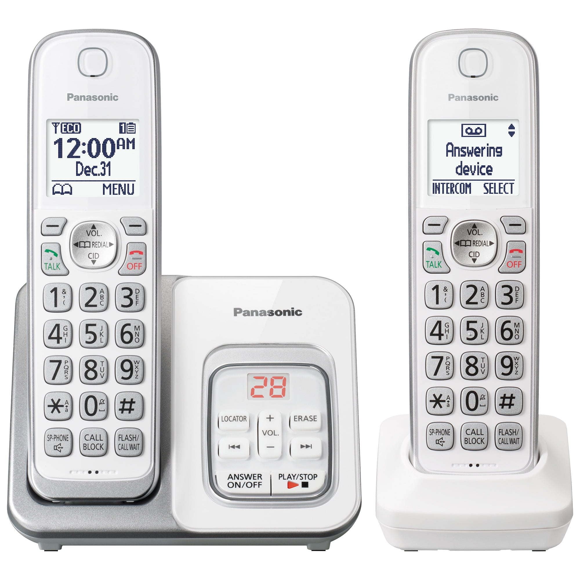 Panasonic KX-TGD83x Series DECT 6.0 Corded Cordless Phone System