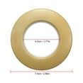 thumbnail image 4 of Mistaha 10pcs Curtain Grommet Rings Eyelet Home Decoration Window Curtain Accessories Low Noise Drapery Eyelets, 4 of 8