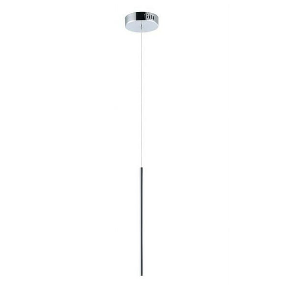 ET2 E10002-PC Flute LED 1 in. Polished Chrome Mini Pendant Ceiling Light