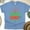 CarolinaBlue, variant on Summer Lovin T-Shirt – Sunburst and Garden Shovel Graphic Tee, Ash, Size L