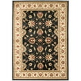 thumbnail image 3 of SAFAVIEH Lyndhurst Miah Floral Border Area Rug, Black/Ivory, 3'3" x 5'3", 3 of 6
