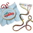 thumbnail image 4 of The Pioneer Woman Holiday Truck with Tree Embroidery Ornament Kit, 4 of 5