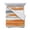 Burnt Orange, variant on Quilts Twin Size Bedding Set, Navy Blue Grey Lightweight Quilted Comforter, Abstract Art Oil Painting Blue Ombre Soft Reversible Bedspread Coverlet with Pillow Covers for All Season, 68" x 86"