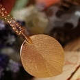 thumbnail image 3 of Uinagy Leaf Sweater Chain Necklace, 3 of 6