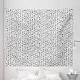 thumbnail image 1 of Astrology Tapestry, Geometric Pattern with Alchemy and Shapes Esoteric Occult Wisdom, Fabric Wall Hanging Decor for Bedroom Living Room Dorm, 5 Sizes, Black White, by Ambesonne, 1 of 1