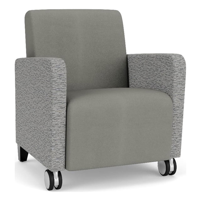 Lesro Chaise d'Invité de Réception Ravenna Lounge en Gris