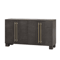 thumbnail image 5 of Hassch Modern Buffet Sideboard with 4 Doors, Credenza with Adjustable Shelves, Coffee Bar Cabinet, Storage Cabinet for Living Room, Dining Room, Entryway, Taupe, 5 of 10