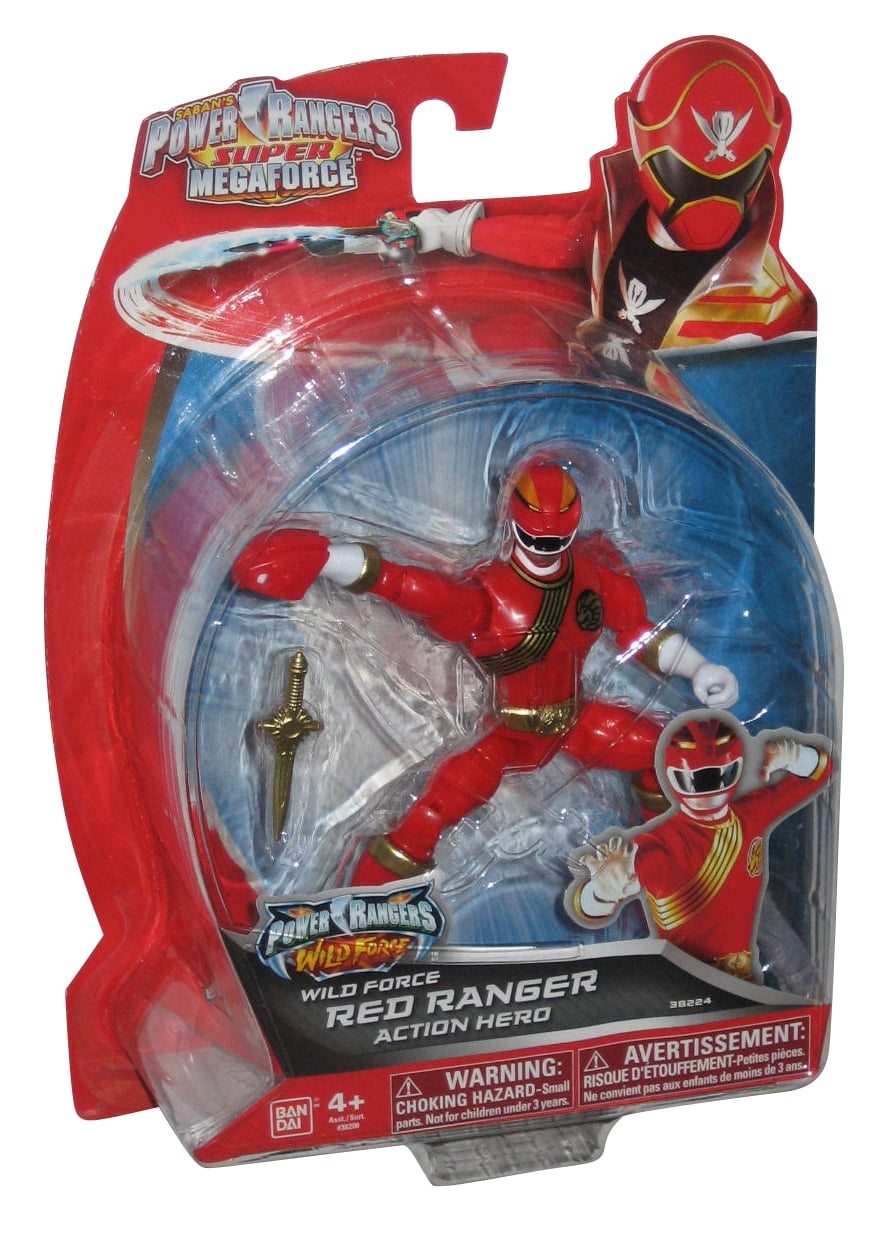 Power Rangers Super Megaforce Wild Force Red Ranger 5 Power Rangers Super Megaforce Wild Force Red Ranger 5