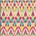 thumbnail image 1 of Patrón de picos rosas Ikat, 1 of 4