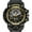 Gold, variant on Sanda Men's Watches Sports Outdoor Waterproof Military Wrist Watch Date Multi Function Tactics LED Alarm Stopwatch