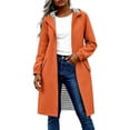 thumbnail image 7 of Noric Women's Water-Resistant Hooded Windbreaker Jacket Casual with Pockets for Outdoor Hiking Travel Outerwear Jackets, 7 of 7