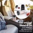 thumbnail image 6 of Hamilton Beach Personal Blender, 14 oz BPA-Free Jar 300W Portable Blender for Shakes and Smoothies with Leakproof Lid, Black, 6 of 12
