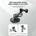 thumbnail image 7 of TELESIN Camera Mount Magnetic Aluminum Alloy Dual Rotatable Ball Head, Camera Mount Adapter & 1/4 Inch Screw Mount Adapter Replacement for 11/10, 7 of 7