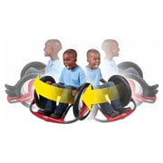 Radio Flyer, Cyclone Ride-on for Kids, Arm Powered, 16 Wheels, Red, Multipack Quantity 1
