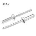 thumbnail image 4 of Unique Bargains 4mm x 20mm 304 Rivets Aveugles en Acier Inoxydable 50 Pack, 4 of 4
