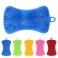 thumbnail image 2 of JilgTeok 3 Packs 1pcs Dish Washing Sponge Scrub Sponges Non-Scratch Durable Kitchen Cleaning Tool for Plates Dish Washing Cleaning, 2 of 3
