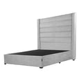 thumbnail image 2 of Box Base Cama King Size + Cabecera Polar Plata, 2 of 8