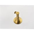 thumbnail image 4 of JERFIT 6-Piece Brushed Gold Towel Bar Set, Wall Mounted Brass Bathroom Hardware Suite for Towels & Robes, 4 of 10