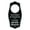 Black Silver, variant on Treatment In Progress Please Do Not Disturb Door Hanger | House or Business Door Sign - Red, 4" x 8"